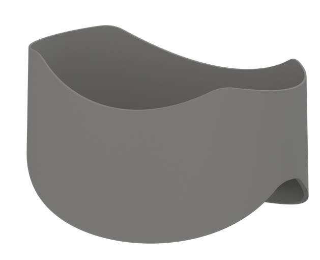 Pressalit - Soap Holder RT190 in Grey Anthracite