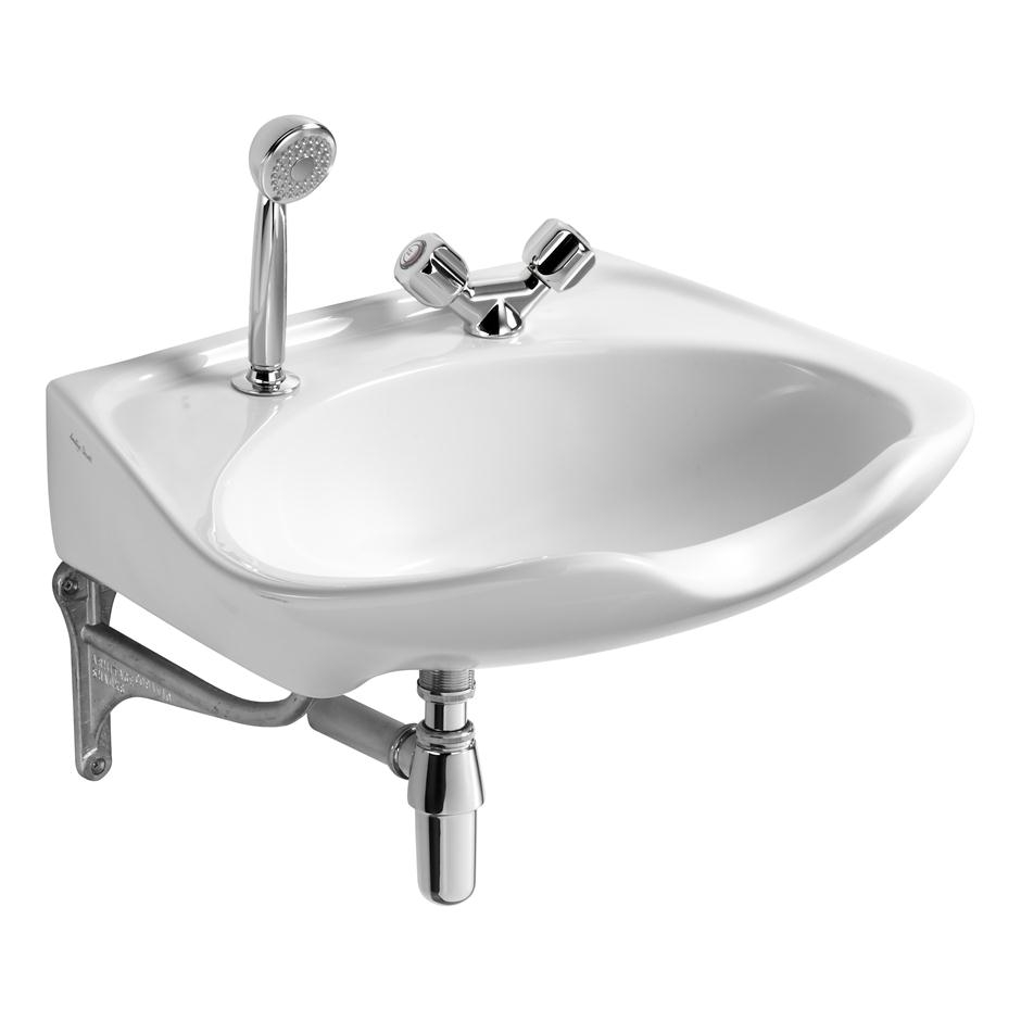 Armitage Shanks - Salonex - Hairdressers Washbasin, 2TH, No Overflow (L510 x W640 x H205mm)