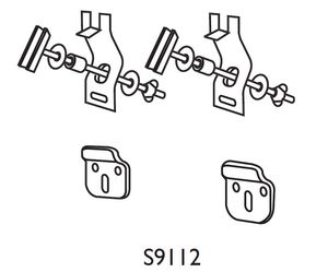 Armitage Shanks Contour - Concealed basin hangers, toggle bolts and clips 
