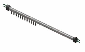impey Straight Shower Rail 2000mm