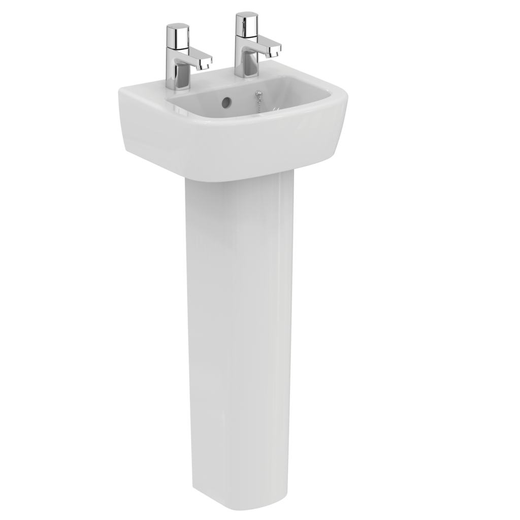 T0596 2 Taphole 35cm Basin