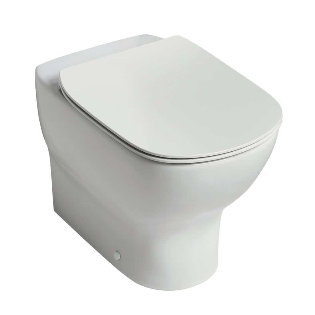Ideal Standard Tesi Back to Wall WC Pan with Aquablade T3535