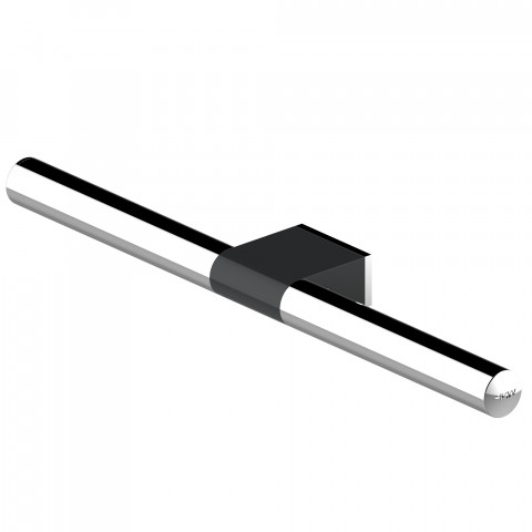 AKW - ONYX - Towel Rail in Chrome Black