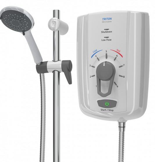 Triton - OMNICARE DESIGN - Thermostatic Shower with Extended Kit (8.5kW)