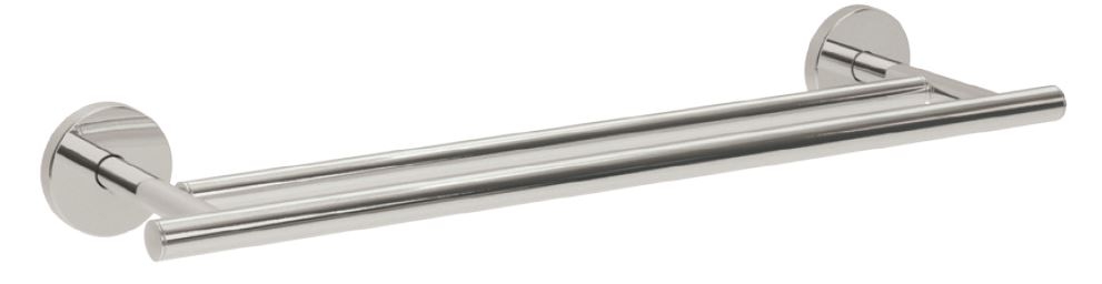 Bathex Yardley Double Towel Rail (Stainless Steel 19mm)