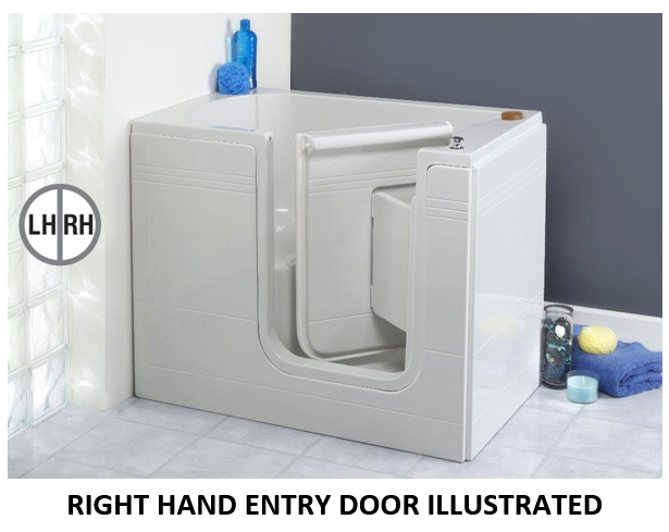 Contour - OAKMERE - Deep Soaker Walk-In Bath (1050 x 665mm)