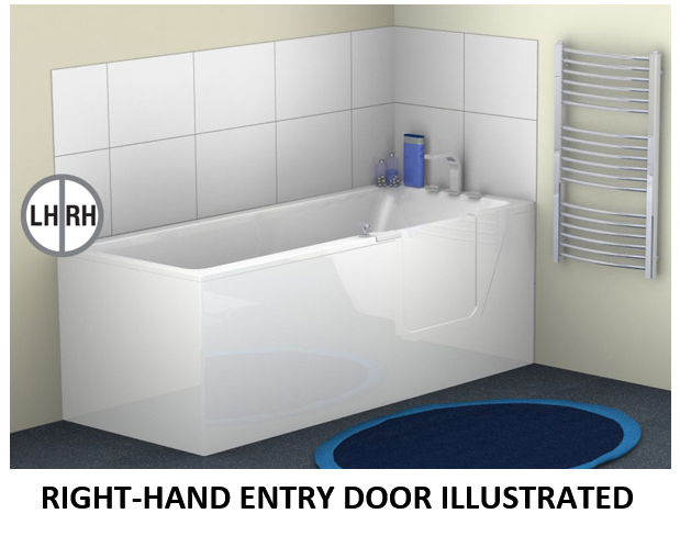 Contour - OULTON - Easy Access, Standard Full Length Walk-In Bath (1700 x 700mm)
