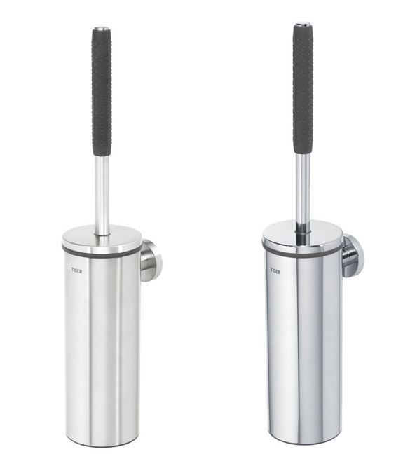 Boston - COMFORT & SAFETY - Toilet Brush & Holder, Stainless Steel (Brushed / Polished)