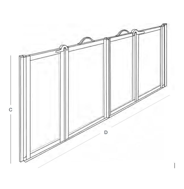 FC - OPTION B - PRO-DOOR - Front Entry Bifold Doors (Advance Rise & Glide Door System)