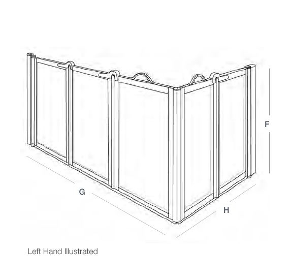FC - OPTION G - PRO-DOOR - Corner Entry Tri-Fold / Bi-Fold Doors (Advance Rise & Glide Door System), PRODOOR OPTION G