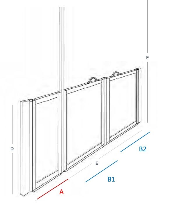 FC - OPTION T - PRO-DOOR - Front Entry Single Door with Fixed Panel (Advance Rise & Glide Door System), PRODOOR OPTION T