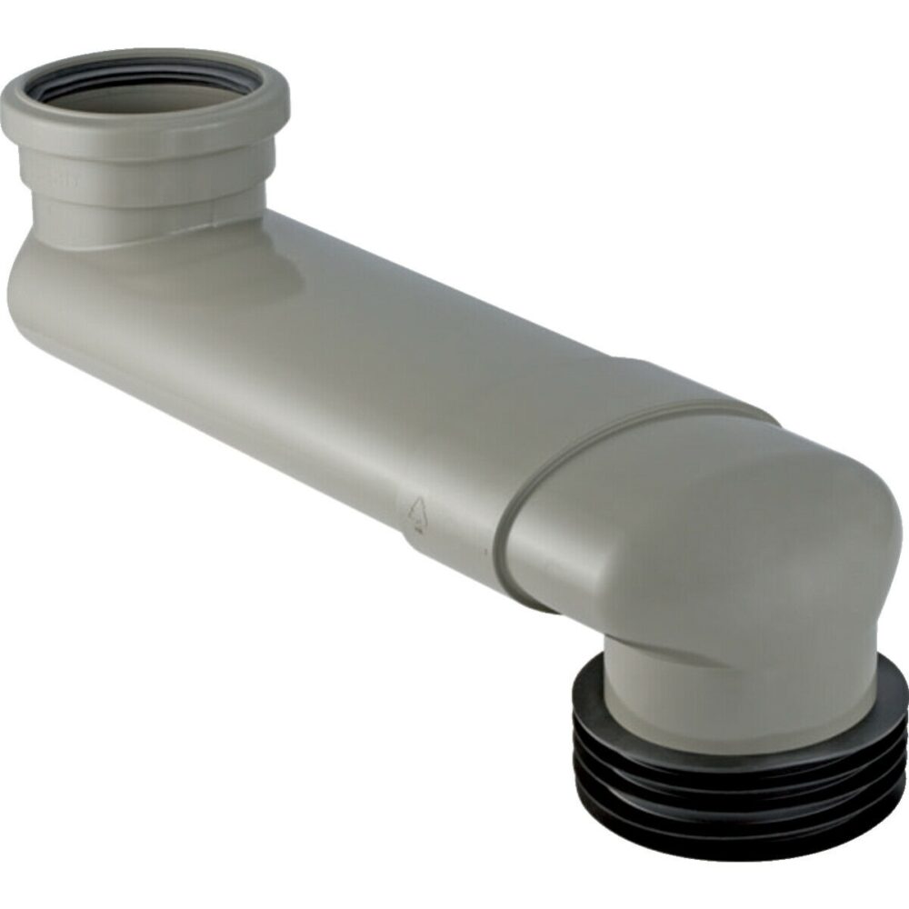 Geberit -  PVC S-BEND (For transition of floor-standing WCs to prewall installation)