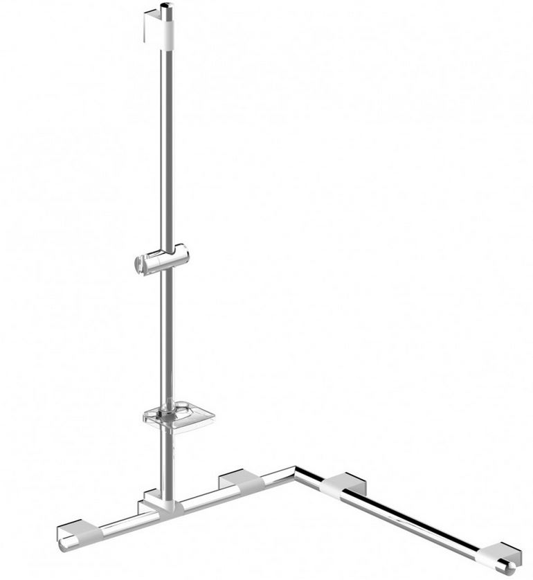 White matt fixings shown, 11820