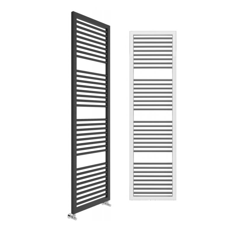 Lazzarini - Design - ASTI - Towel Warmer Radiator (Chrome / Anthracite)