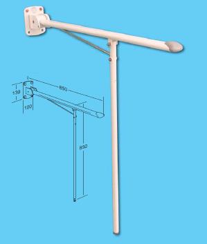 N&C - Folding Rails Support Arms with Leg