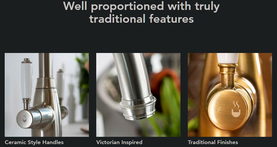 Abode - Pronteau - ProPure - MONOBLOC SWAN Kitchen Mixer Tap (4 in 1) SPECIAL ORDER - Image 6