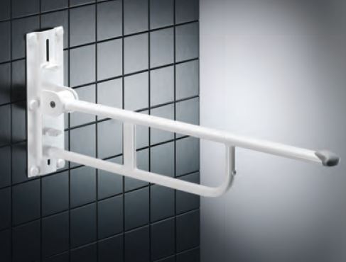 Pressalit - VALUE - Support Arm with Height Adjustment, Foldable (R1110000)