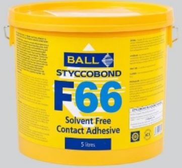 Ball - Contact Adhesive - Solvent Free - Styccobond - F66 5L - 30128 - Image 2