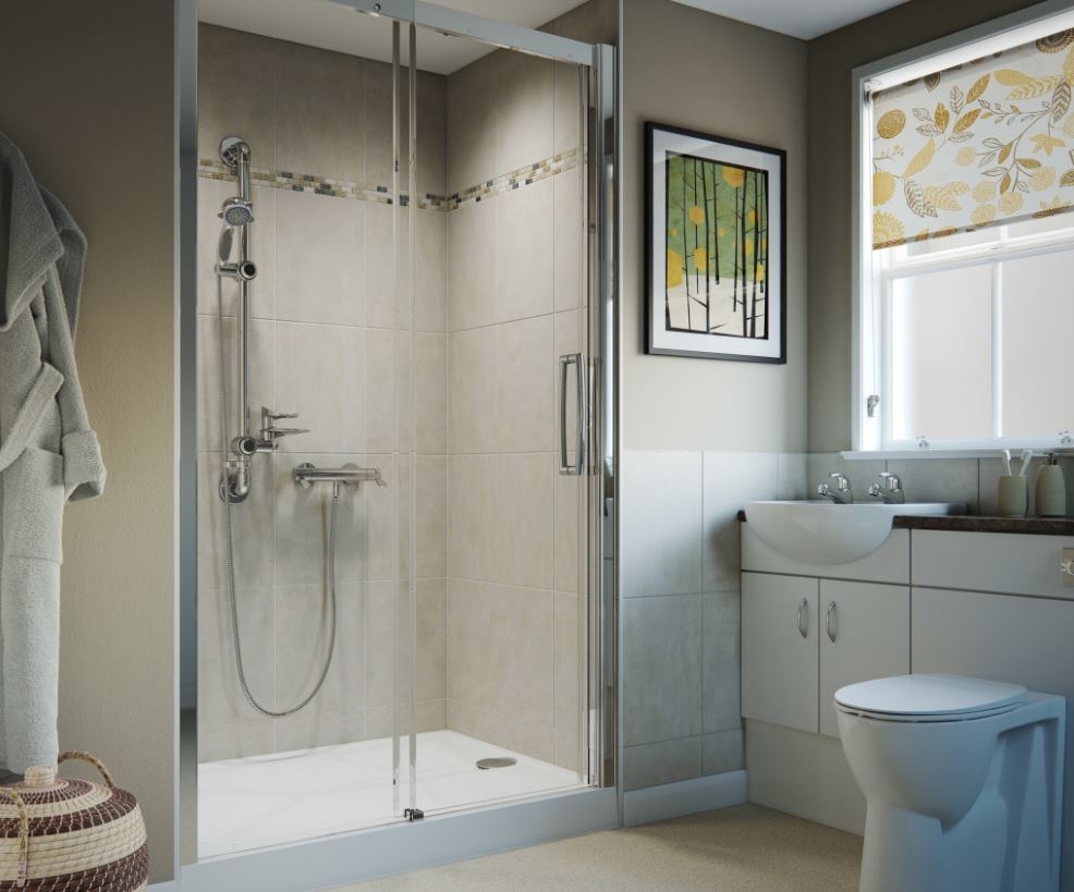 Larenco Sliding Door (Alcove configuration)