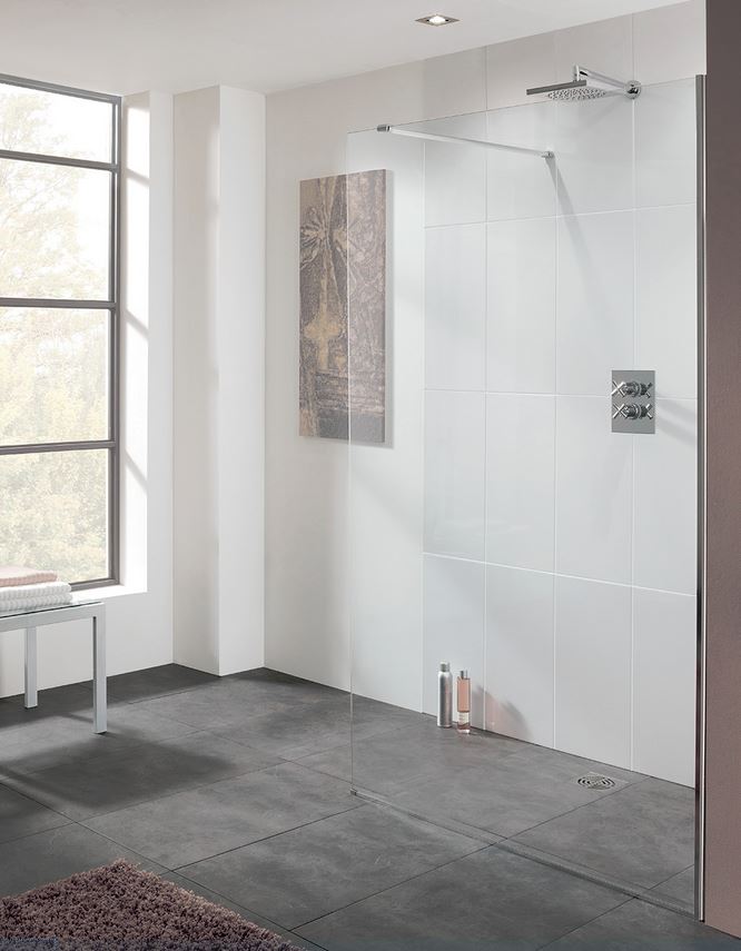 Lakes - CANNES - Shower Panel & Optional Side Panel (Alcove / Corner / Recess / Walk-In / Flat Wall)