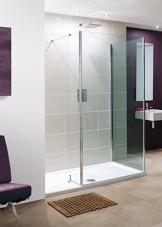 Lakes - ANDORA - Walk In Shower Screens (Corner / Walk-In) (3 Panels)