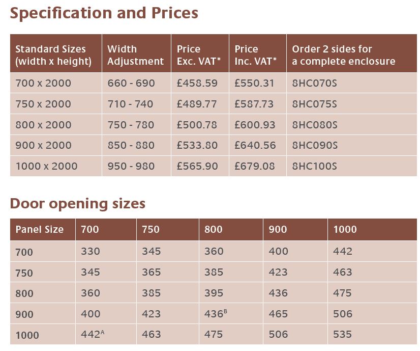 Lakes - MALMO - Coastline Collection - Shower Enclosure (Corner Entry) - Image 4