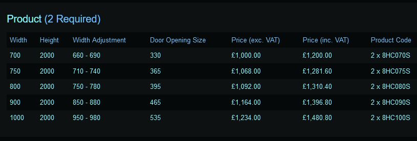 Lakes - MALMO - Coastline Collection - Shower Enclosure (Corner Entry) - Image 2