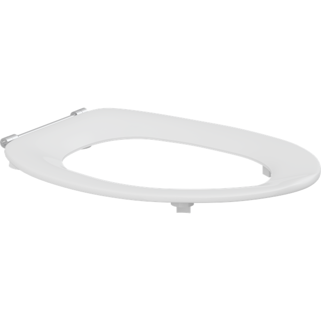Pressalit - DANIA - Toilet Seat, No Cover, Stabilising Buffers & Extra Strong Cross-Bar Hinge (R27000-D92999) (Non-Returnable)