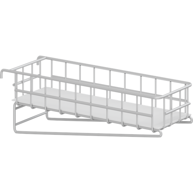 Pressalit - Universal Shelf, For Mounting on Horizontal Wall Track (430 x 148 x 136mm, RT769)