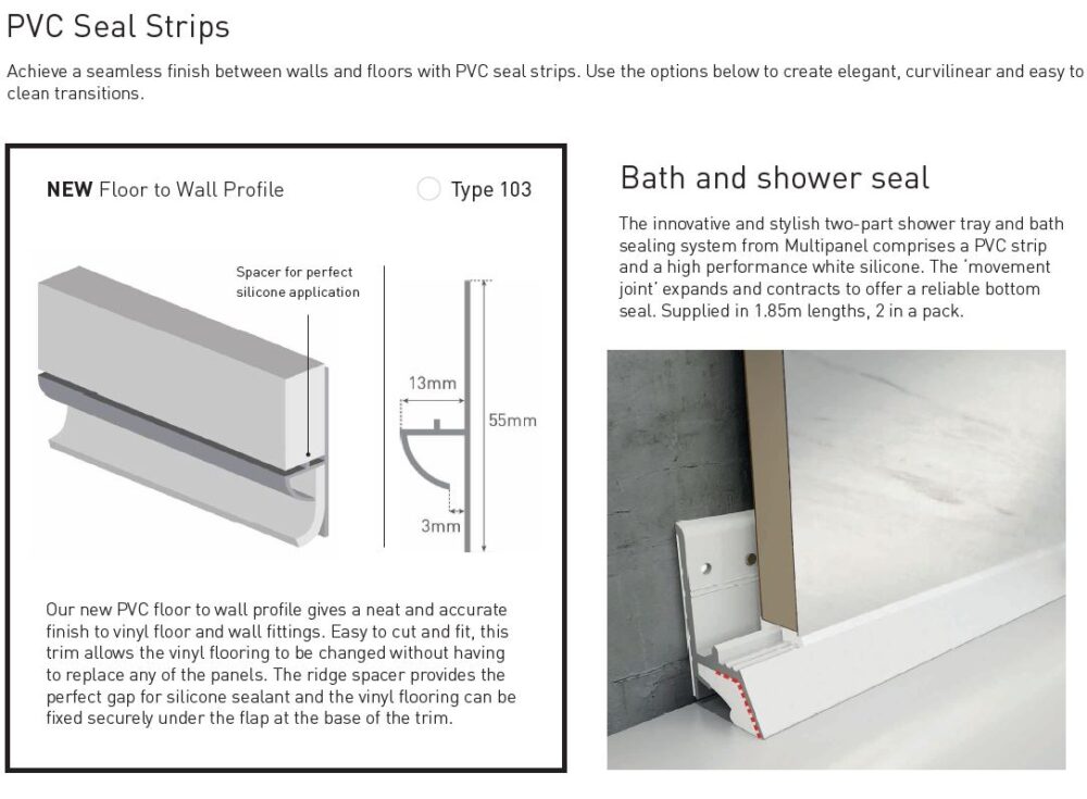 Multipanel - ACCESSORIES / PROFILES / SEALANTS (COLLECTION ONLY Unless ordered with panels) - Image 5