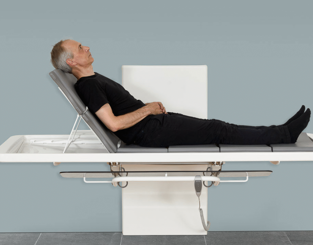 Ropox - Changing Table & Shower Bed, Electrical Height Adj. (2100mm, 6 Slats, SPECIAL ORDER *Non-Returnable)