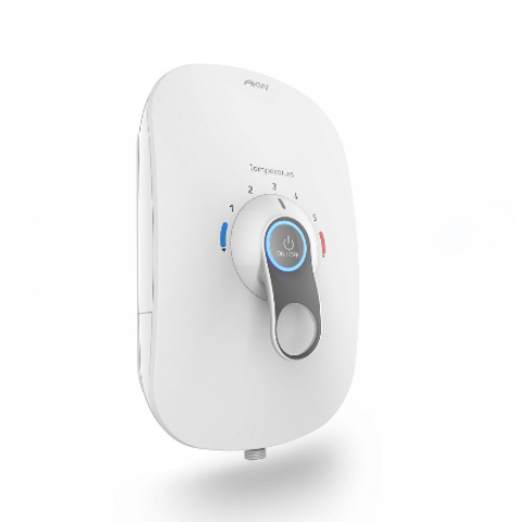 AKW - SmartCare Lever - Electric Shower with Standard or Care Kit (8.5 / 9.5kW) (White / Chrome)