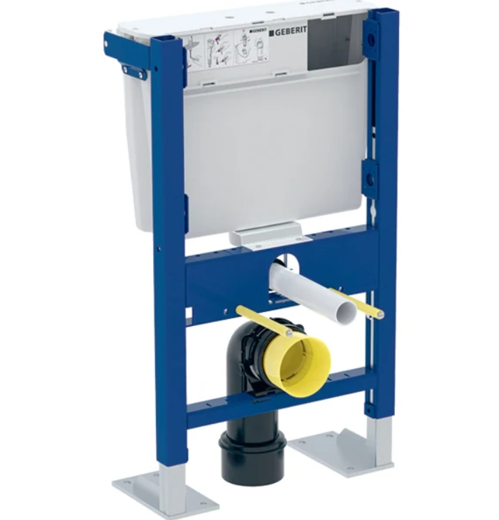 Geberit - DUOFIX - Frame for Wall-Hung WC, 790mm, Low-Height Concealed Cistern