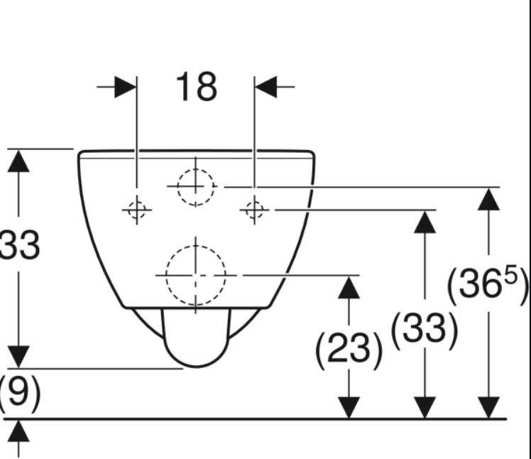 Geberit - SELNOVA - Wall-Hung WC, Premium, Washdown, Shrouded, Rimfree - Image 4