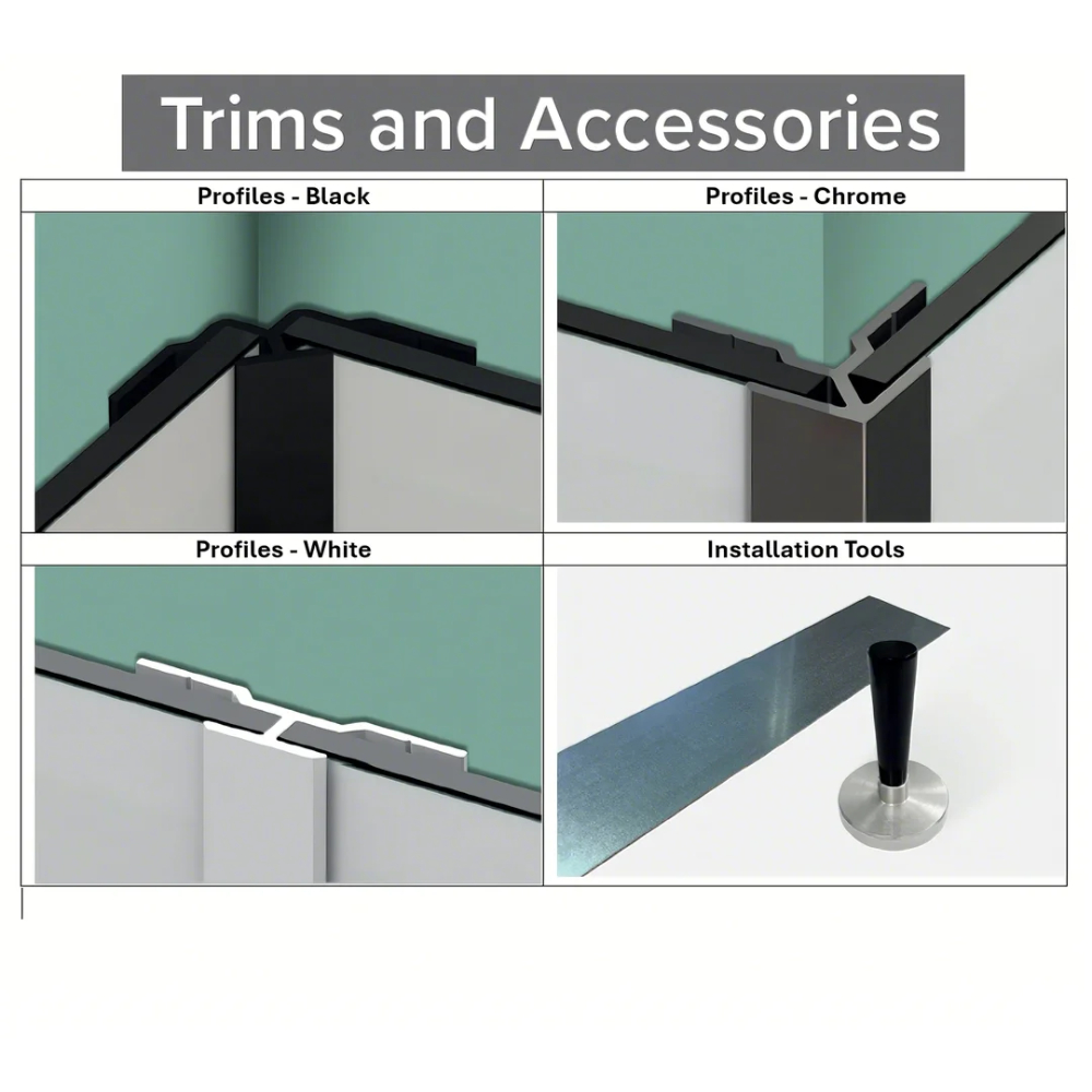 Kinedo - Kinewall - Trims, Profiles & Accessories