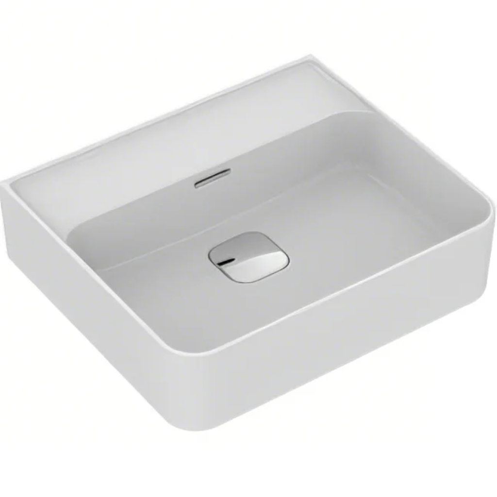 Ideal Standard - STRADA II - Basin with Clicker Waste, Overflow, 1TH or NTH (W500 x L430 x H180)
