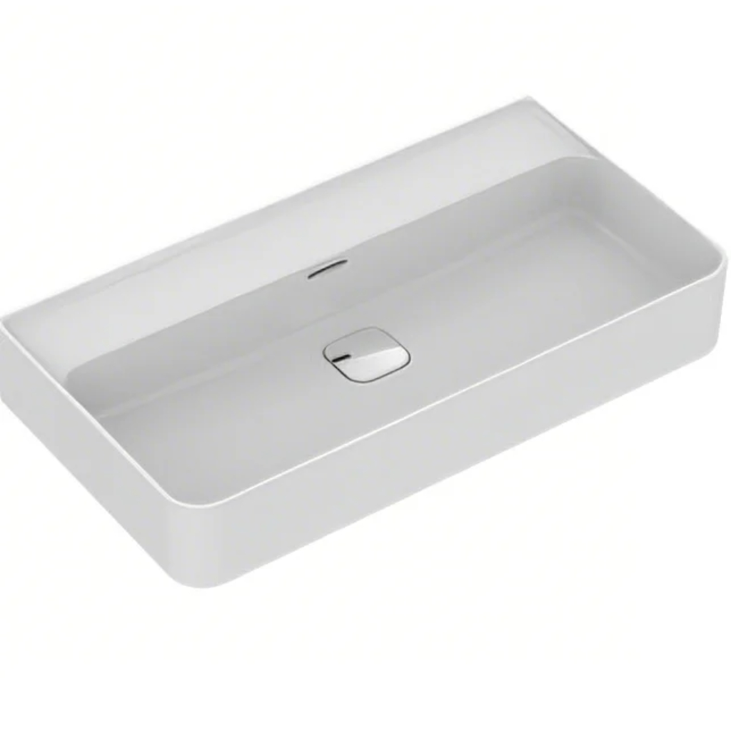 Ideal Standard - STRADA II - Basin with Clicker Waste, Overflow, 1TH or NTH (W800 x L430 x H180)