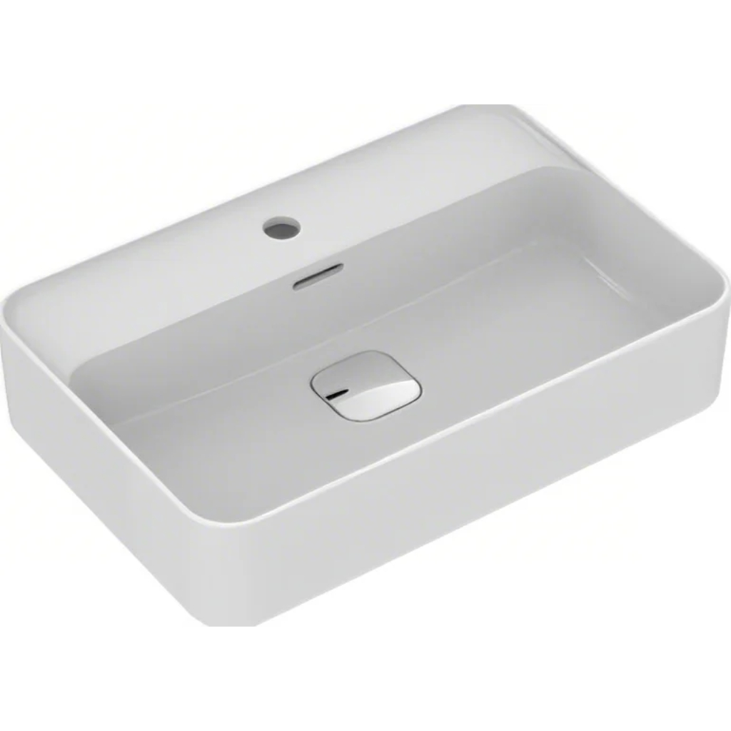 Ideal Standard - STRADA II - Rectangular Vessel Basin & Clicker Waste, Overflow, 1TH (500 / 600mm)