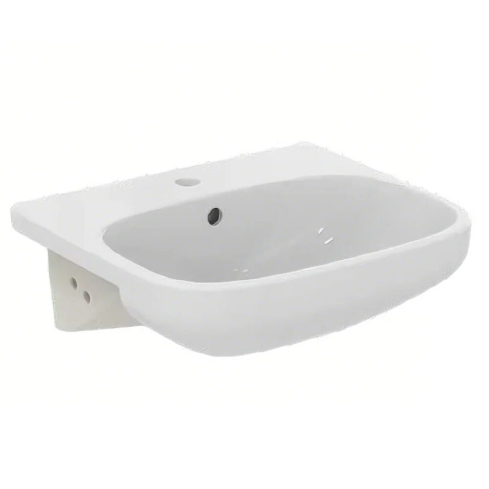 Ideal Standard - i.life A - Semi-Countertop Washbasin, 1TH (L440 x W500 x H170mm)