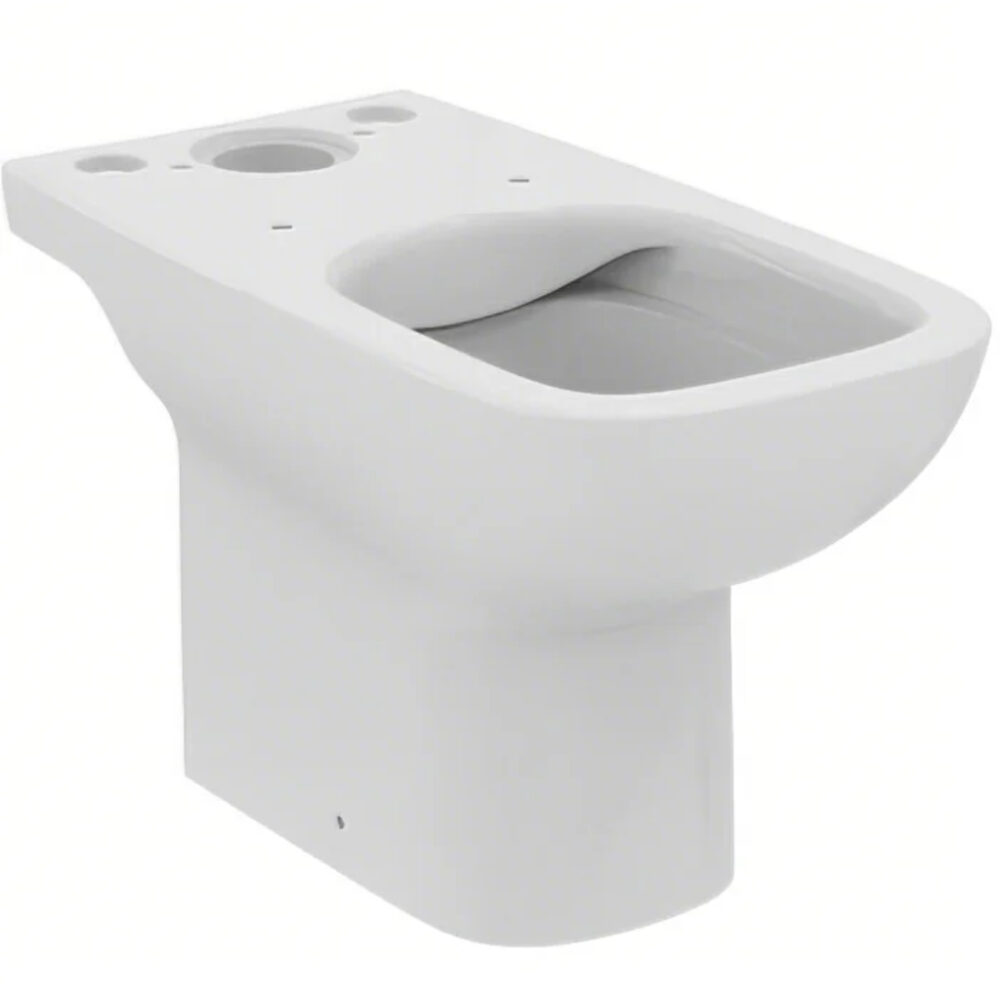 Ideal Standard - i.life A - Close Coupled WC Toilet Bowl with RimLS+ (D660 x W355 x H400mm)