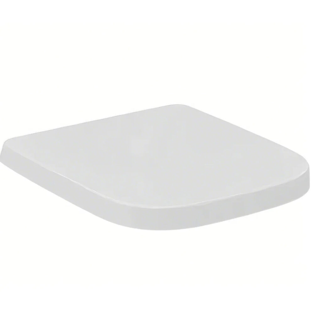 Ideal Standard - i.life A&S - Compact, Soft-Close Toilet Seat & Cover (L410 x W360 x H45mm) (Non-Returnable) T473701