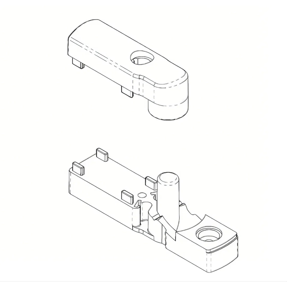AKW - Compensator Hinge Cap Assembly