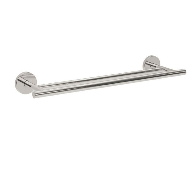 Double Towel Towel Rail, Sateen