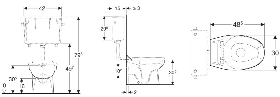 Technical drawing / Dimensions