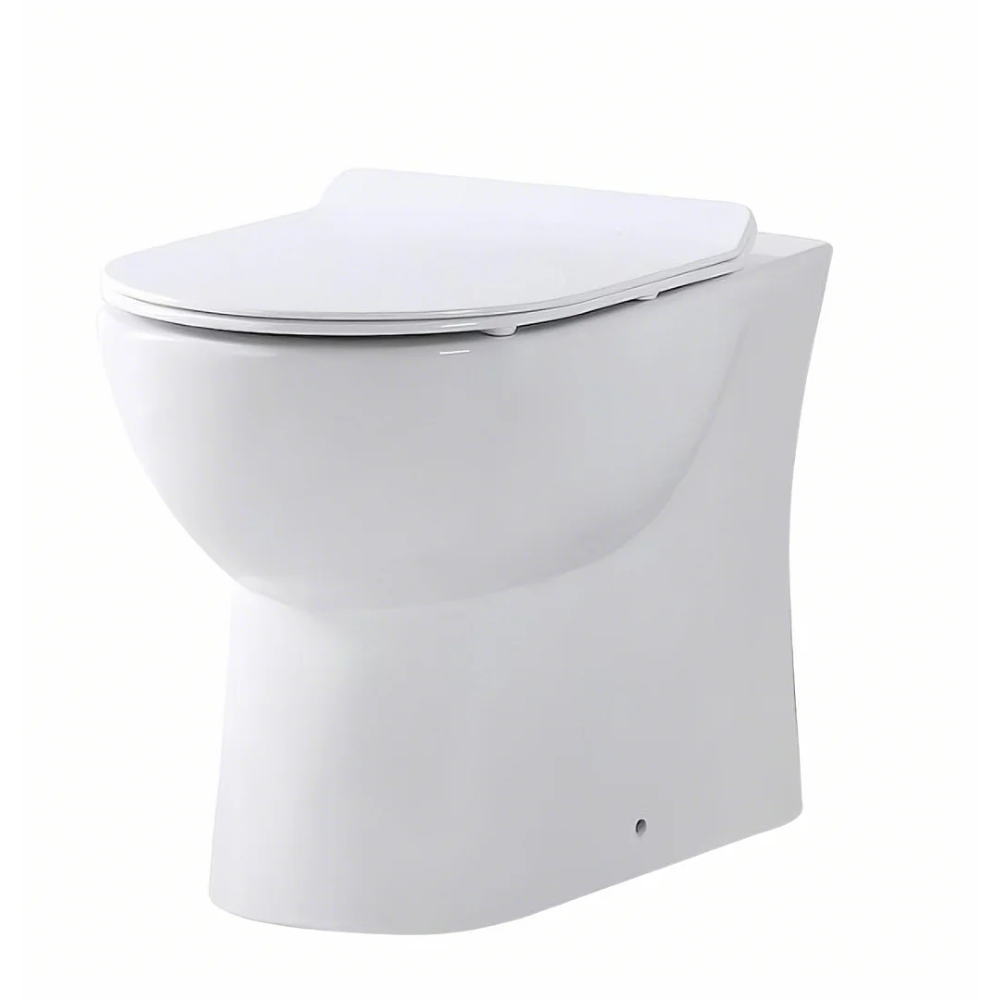 Scudo - BELINI - WC Toilet Pan, BTW, Rimless (W365 x D510 x H430mm)