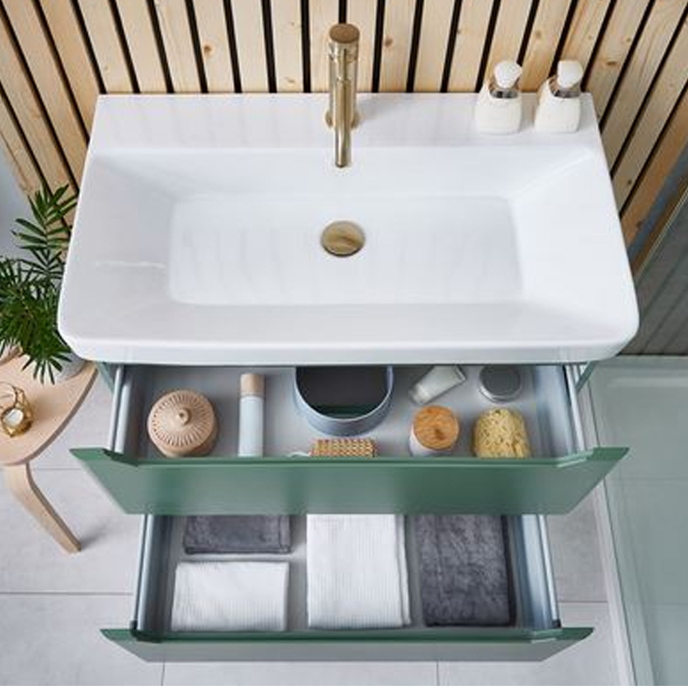 Scudo - DEEP Vanity Basin, 1TH (W800 x D460mm)