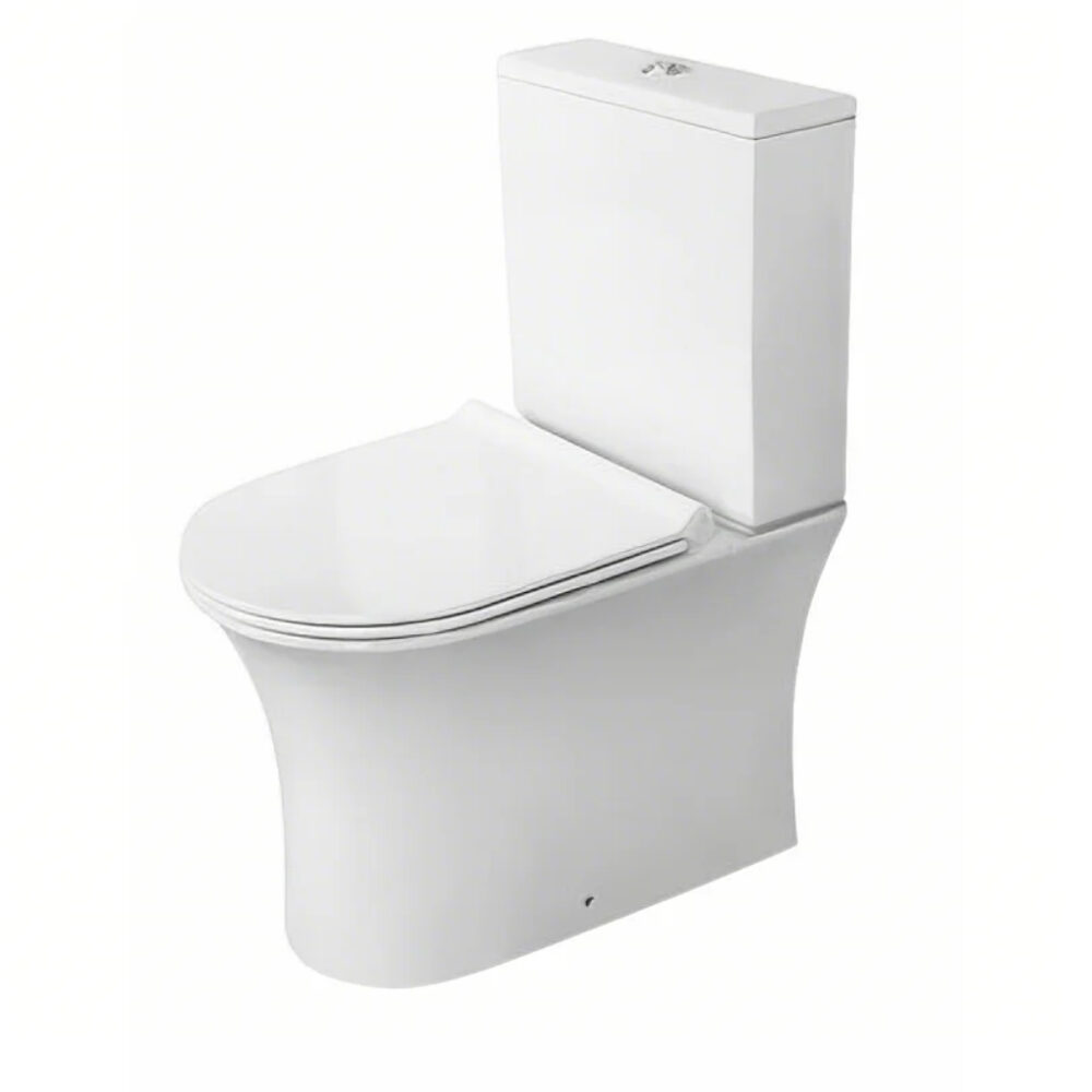 Scudo - DEIA - Closed Back Toilet Pan (Rimless, Close Coupled)