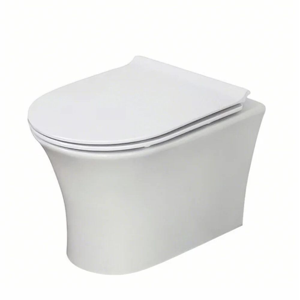 Scudo - DEIA - Wall Hung Toilet Pan (Rimless)