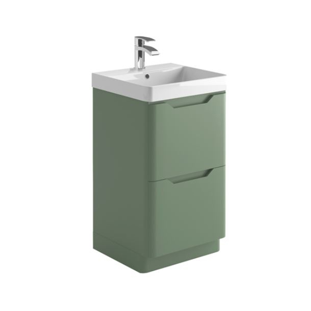 Scudo - ELLA - Furniture Floor-Standing Unit, 2 Drawers, 500mm (Colour Options)
