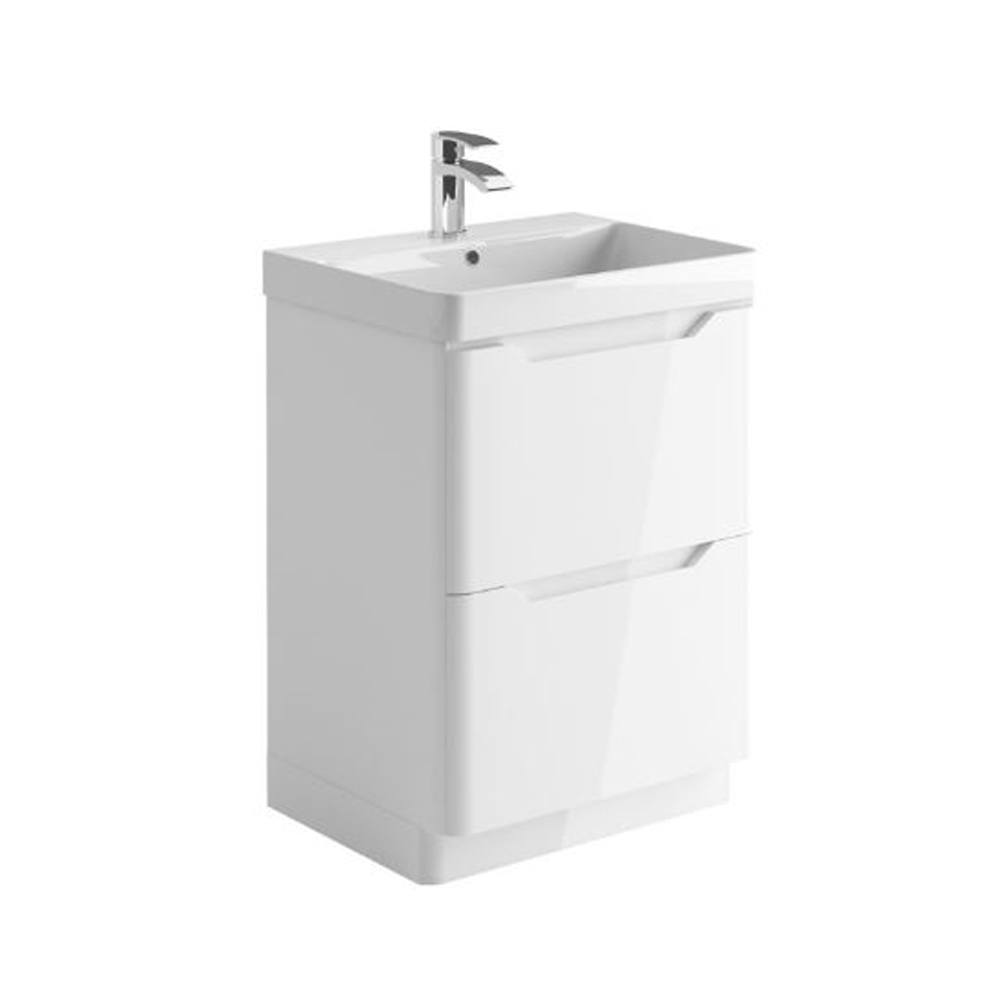 Scudo - ELLA - Furniture Floor-Standing Unit, 2 Drawers, 600mm (Colour Options)